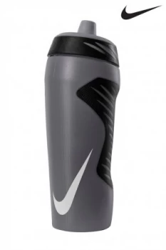 Image of Mens Nike Grey Hyperfuel 18oz Water Bottle Grey