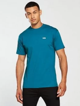 Image of Vans Left Chest Logo T Shirt Corsair Size M Men