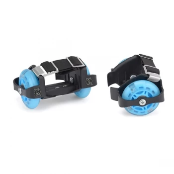 Image of Xootz Roller Wheels - LED Lights Black and Blue PP