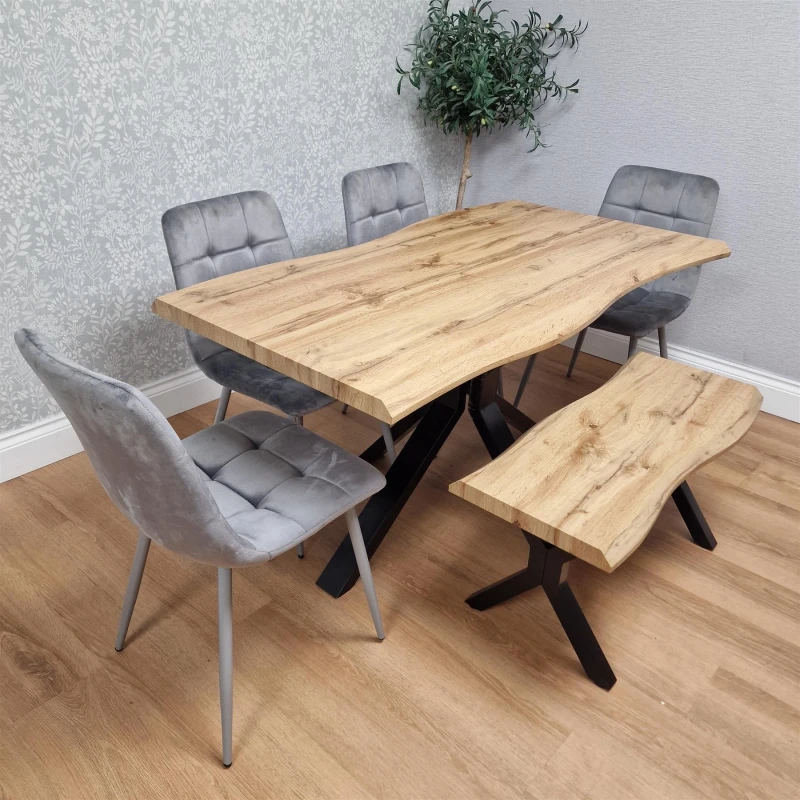 Image of Kosy Koala Dakota Dining Set Of 6, Multi DK117+4GYRCO+B