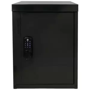 Image of Yale Smart Delivery Box - Black with Black Keyless Lock