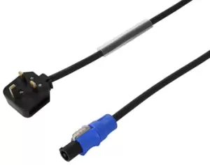 Image of Powercon to 13A 1.5mm Titanex Rubber Cable - 10m