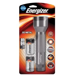 Image of Energizer 2D LED Metal Torch