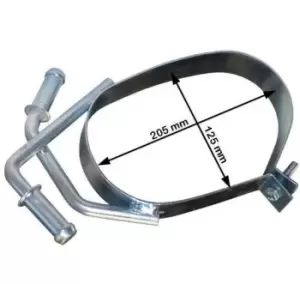 Image of PLANET TECH Mounting Kit, silencer PEUGEOT,CITROEN PL4047