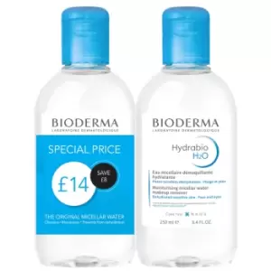 Image of Bioderma Hydrabio H2O 250ml Duo