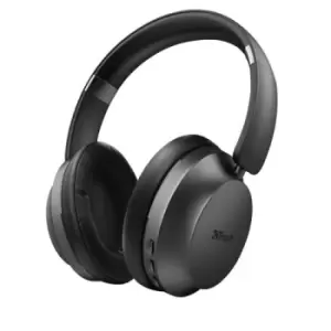 Image of Eaze B104382 EZE-WH-BLK Wireless Headphones