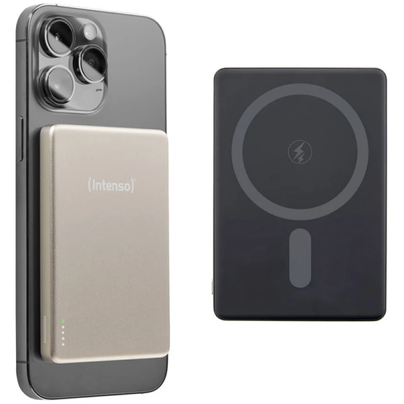Image of Intenso MW5000 Magnetic Power Bank 5000 mAh - MagSafe Compatible. 15W