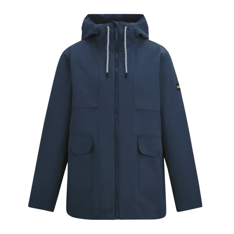 Image of Womens waterproof jacket Regatta Orlea Bleu Female 48