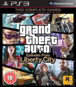 Image of Grand Theft Auto GTA Episodes From Liberty City PS3 Game