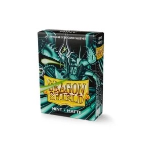 Image of Dragon Shield Matte Mint 60 Japanese Size Sleeves (10 Packs)