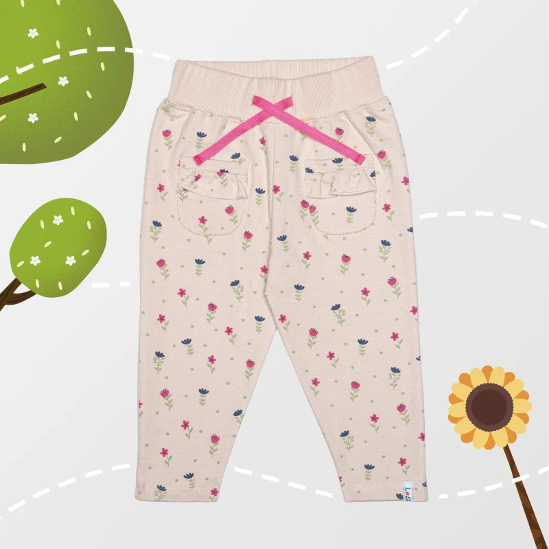 Image of Lilly + Sid Floral Print Joggers Multi female