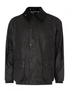 Image of Mens Barbour Bedale Wax Jacket Black