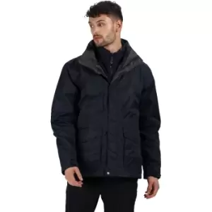 Image of Regatta Mens Benson III Waterproof Breathable Work Jacket S - Chest 37-38' (94-96.5cm)