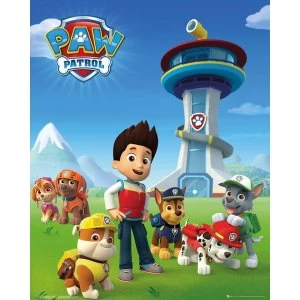 Image of Paw Patrol Team Mini Poster