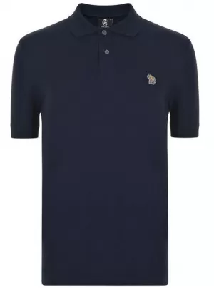 Image of Paul Smith Zebra Reg Polo Mens - Navy 49