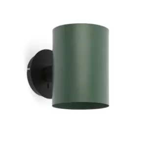 Image of Guadalupe Wall Light Black,Green, E27
