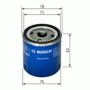 Image of Bosch F026407022 Oil Filter P7022