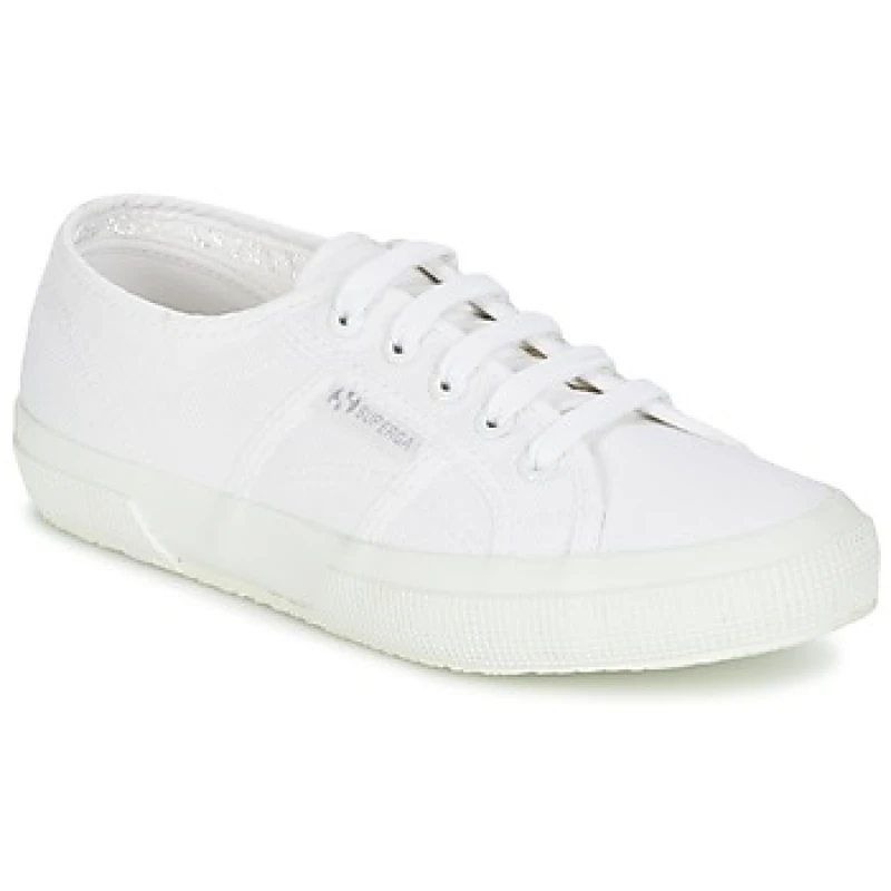 Image of Superga 2750 CLASSIC womens Shoes (Trainers) in White