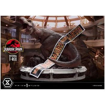 Image of Prime 1 Studio Jurassic Park Legacy Museum Collection Statue - T-Rex Rotunda
