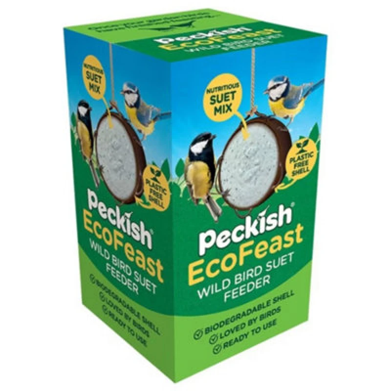 Image of Peckish Natural Balance Coco-Not Wild Bird Feeder (4 Pack) Multi unisex