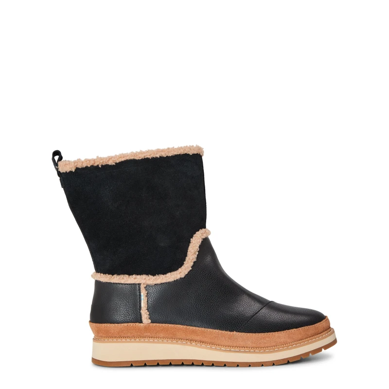 Image of Toms Makena Boot Ladies Black female 3 (35.5)
