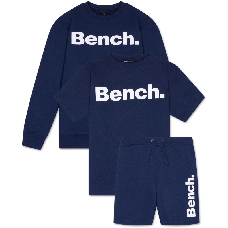 Image of Bench Pegador Short Set Navy male Small