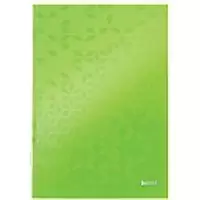 Image of LEITZ Wow Notebook Ruled Paper Green