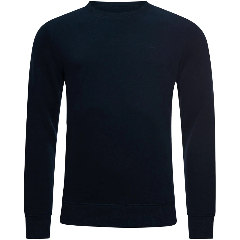 Image of Superdry Essential Logo Sweatshirt Eclipse Navy L