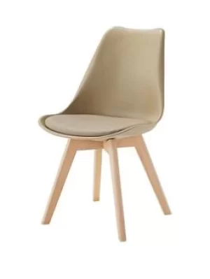 Image of Lpd Furniture Louvre Chair Putty (2 Per Pack)