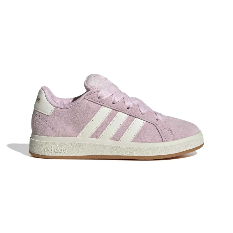 Image of adidas Grand Court Noughties Trainers Juniors Pink/Gum female 5 (38)