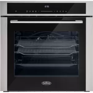 Image of Belling ComfortCook BEL BI603MFPY STA Built In Electric Single Oven - Stainless Steel - A+ Rated