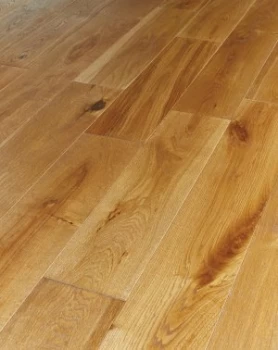 Image of Wickes Harvest Oak Solid Wood Flooring
