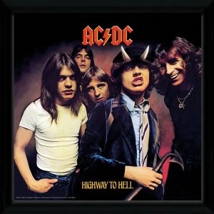 Image of AC/DC Highway To Hell 12" x 12" Framed Album Cover