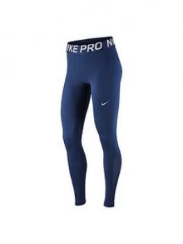 Image of Nike Training Pro Leggings - Midnight Navy