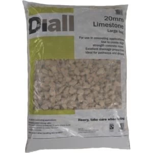 Image of Diall 20 mm Limestone Large bag
