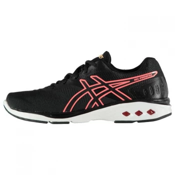 Image of Asics Gel Promesa Ladies Running Shoes - Black/Coral