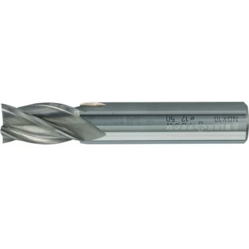 Image of SwissTech 20.00MM Series 50 Carbide 4 Flute Plain Shank Short Series End Mill -