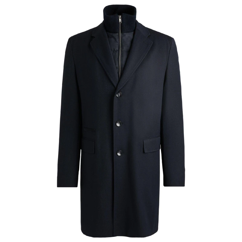 Image of Boss Mens H Hyde Formal Jacket Dark Blue male 34 (44)