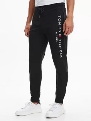 Image of Tommy Hilfiger Basic Branded Joggers, Black, Size L, Men