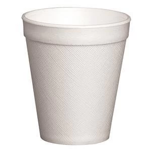 Image of Original Foam Insulated Cup 10oz White Pack of 20 Cups