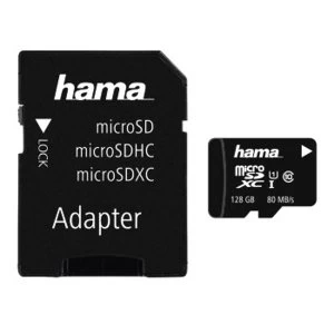 Image of Hama 128GB MicroSDXC Memory Card