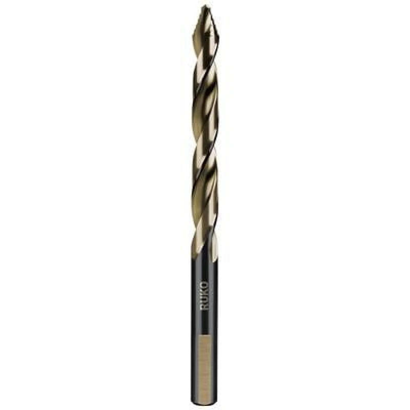 Image of RUKO RUKO 259090E HSSE-Co 5 Metal twist drill bit 9mm Total length 125mm DIN 338 Triangular shank 259090E