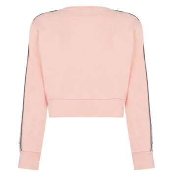 Image of Kappa Crop Sweatshirt Womens - Pink
