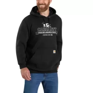 Image of Carhartt Mens Midweight Super Dux Graphic Sweatshirt M - Chest 38-40' (97-102cm)