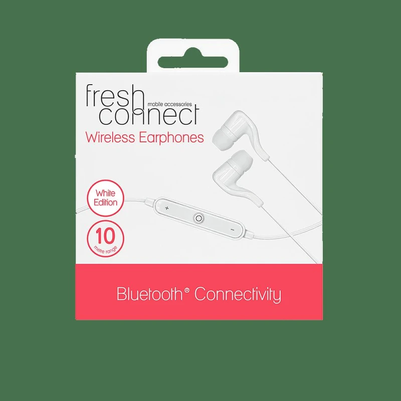 Image of Fresh Connect Bluetooth In Ear White - Black One Size