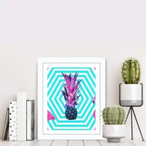 Image of BCT-036 Multicolor Decorative Framed MDF Painting