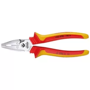 Image of Gedore VDE Heavy duty combination pliers with VDE insulat