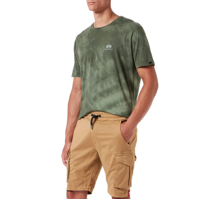 Image of alpha industries Short Alpha Industries Cotton Twill Vert Male S