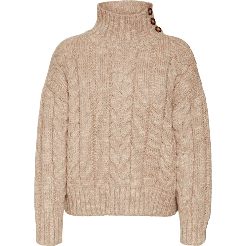 Image of Vero Moda Grace Jumper - Beige Beige 8