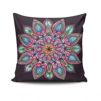 Image of MANDALA-14 - No Filling Multicolor Cushion Cover